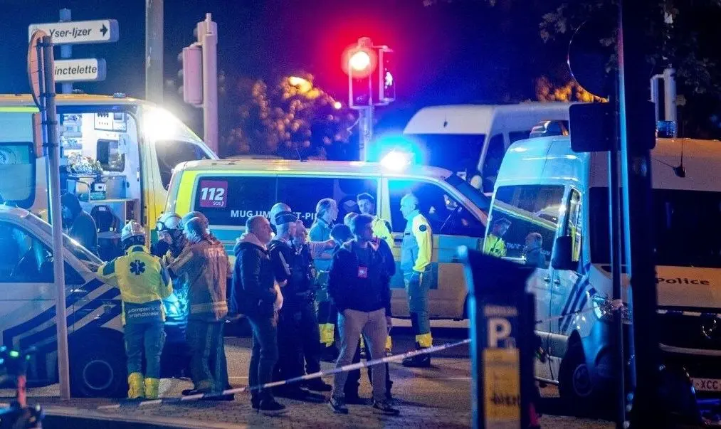 حمله تروریستی داعش حین بازی فوتبال/  دو هوادار کشته شدند و بازی بلژیک - سوئد لغو شد!
