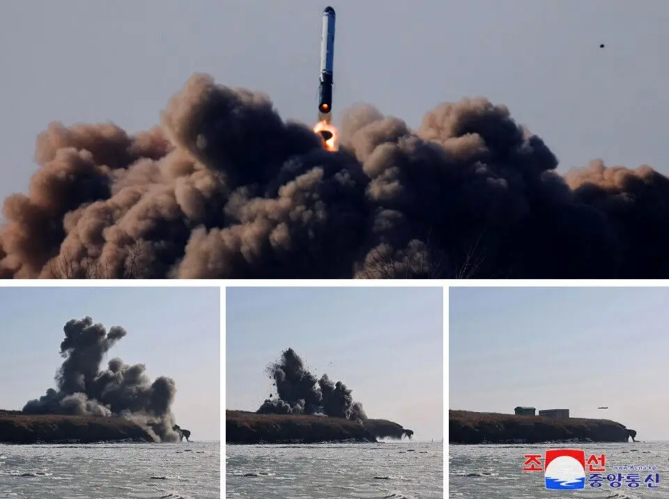 آزمایش یک موشک کروز با کلاهک «فوق‌العاده بزرگ» توسط کره شمالی