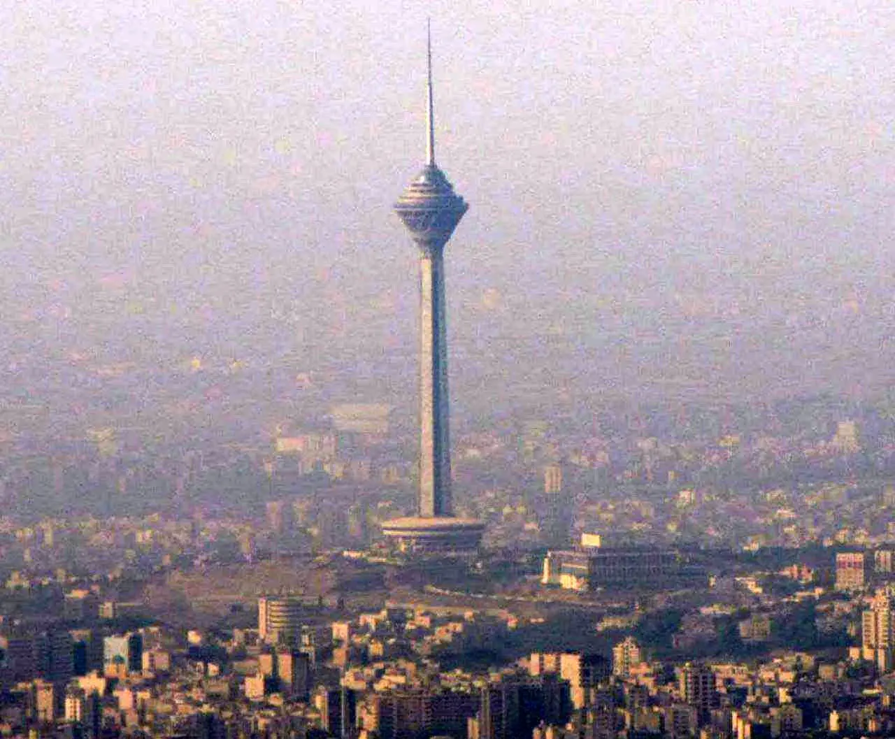 شاخص آلودگی هوای تهران باز هم قرمز شد