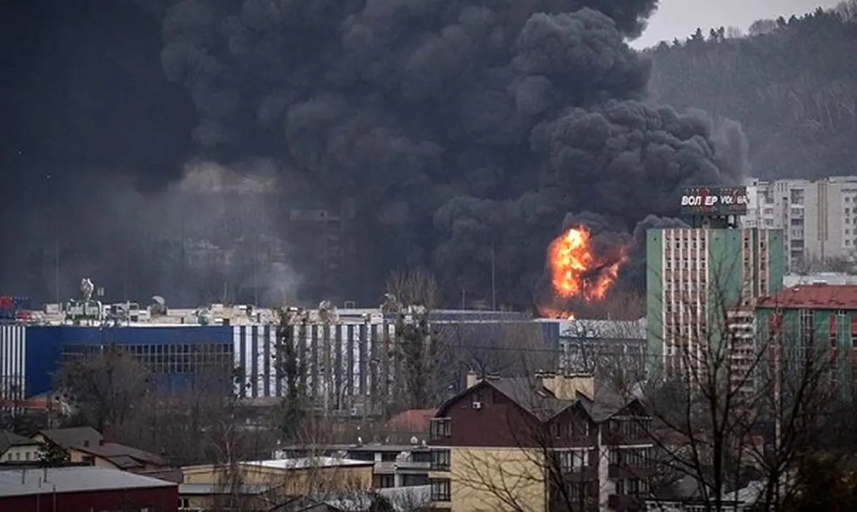 اهداف فاز دوم حمله روسیه به اوکراین/ حمله موشکی به شهر لویو در نزدیکی مرز لهستان