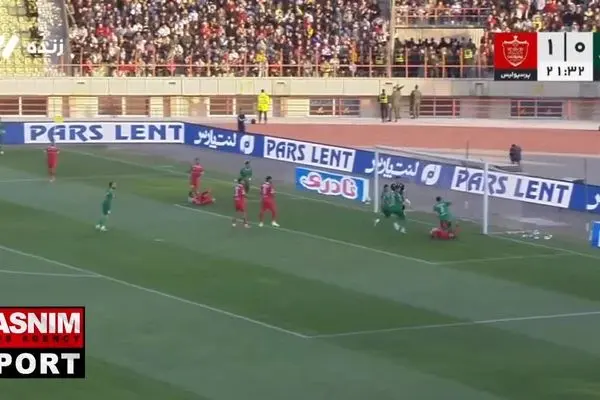 ببینید| گل اول شمس آذر به پرسپولیس