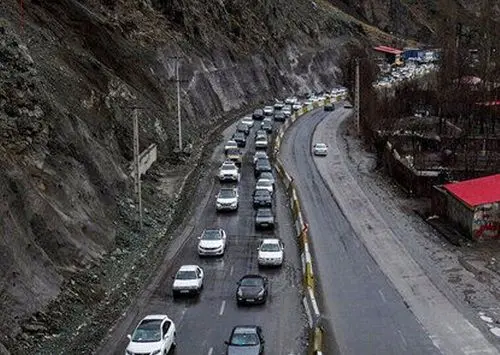 كندوان،محور،هراز،محورهاي،تردد،ترافيك،جنوب،شمال