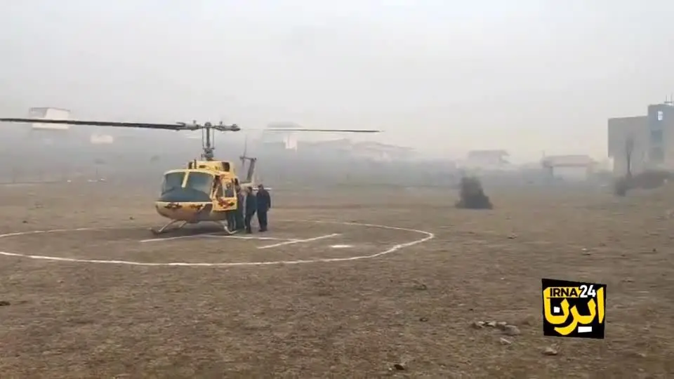 ببینید| ورود بالگردهای ارتش به مازندران برای مهار آتش‌سوزی جنگل‌های چالوس