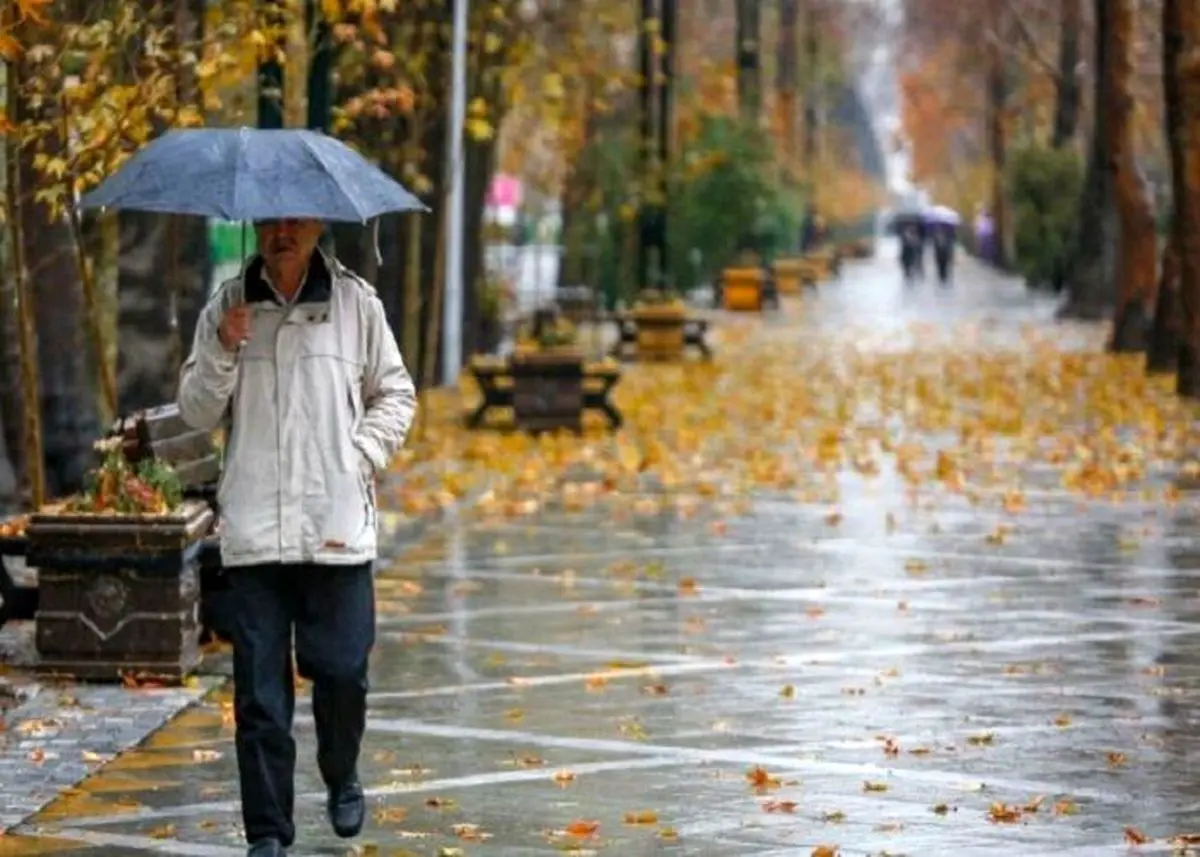 کاهش دما و بارش باران درشمال کشور