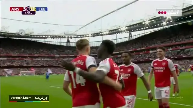 ببینید| خلاصه بازی آرسنال مقابل لیدز