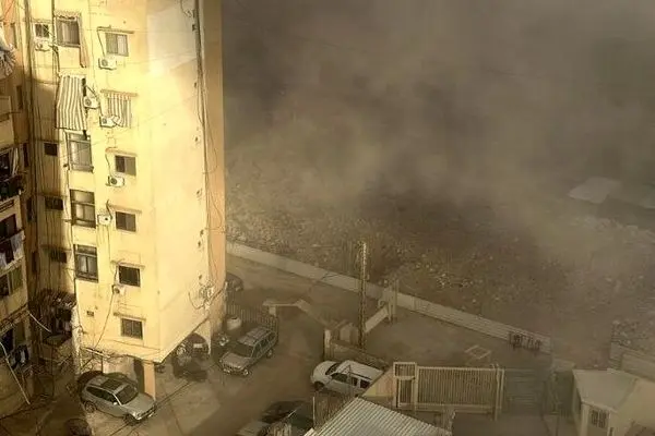 حمله هوایی اسرائیل به ضاحیه بیروت ۵ شهید و ۲۰ مجروح برجای گذاشت