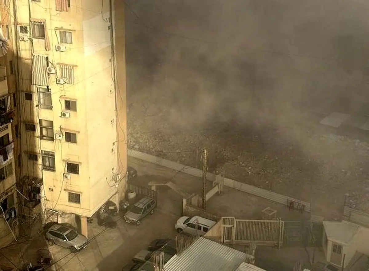 حمله هوایی اسرائیل به ضاحیه بیروت ۵ شهید و ۲۰ مجروح برجای گذاشت