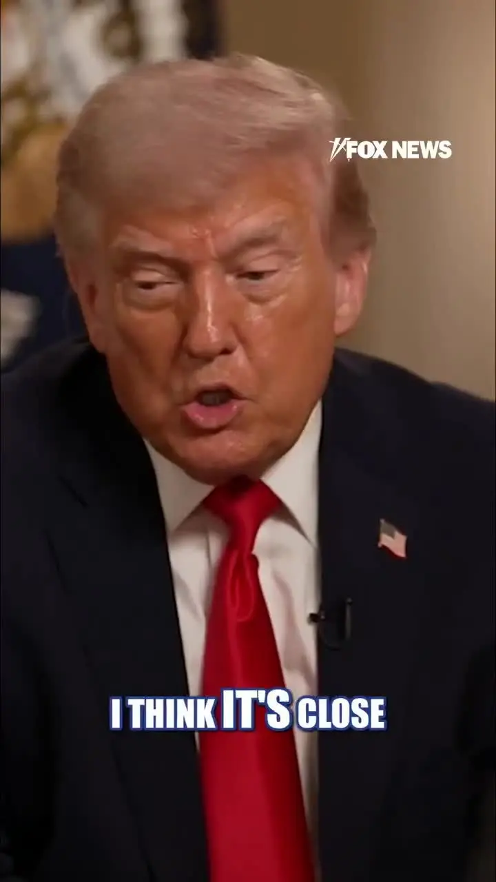 ببینید | پاسخ ترامپ به سوال مجری درباره پایان جنگ: جنگ را خیلی نزدیک به پایان می‌بینم