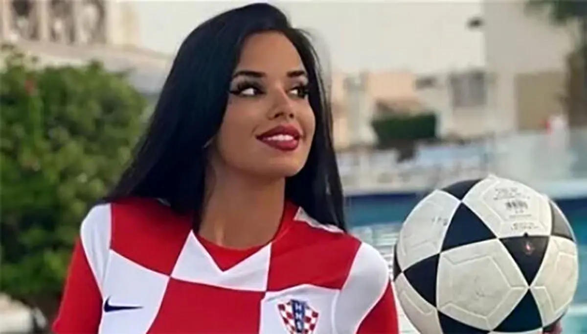 دختر خوشگلی که جام جهانی را بهم ریخت
