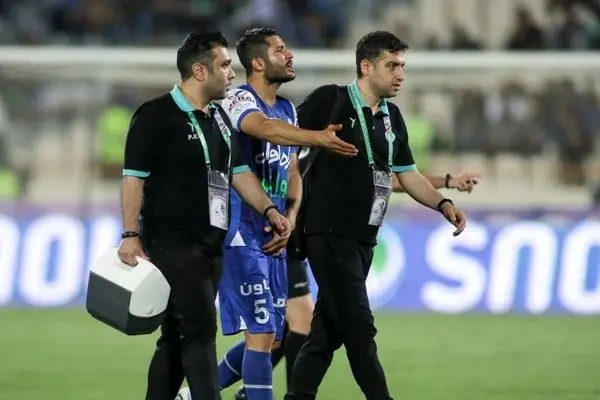 مدافع استقلال عزادار شد