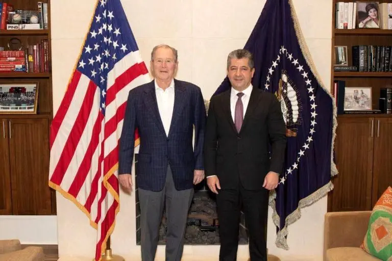 قدردانی نخست‌وزیر اقلیم کردستان از بوش «به خاطر آزادسازی عراق»