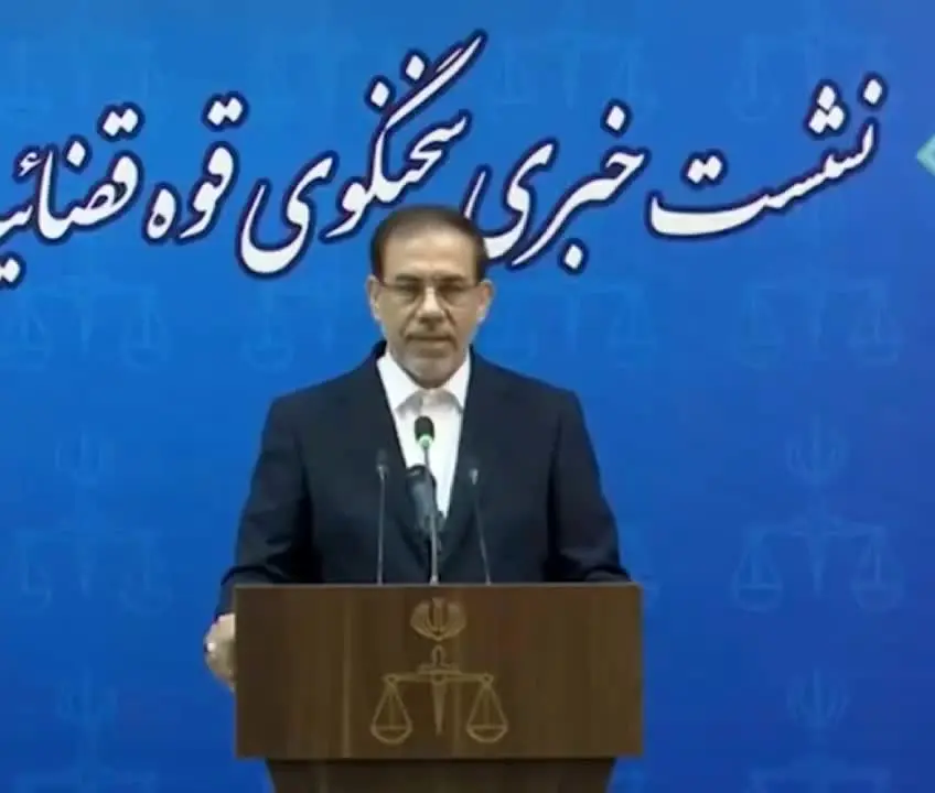 ببینید | توضیحات سخنگوی قوه قضاییه درباره آخرین وضعیت پرونده نیلوفر حامدی و الهه محمدی