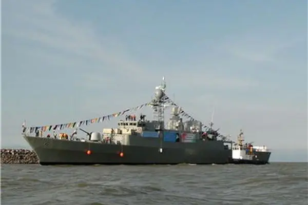 ویدئو| جشن نوروز اقیانوس اطلس جنوبی با ناوشکن ارتش