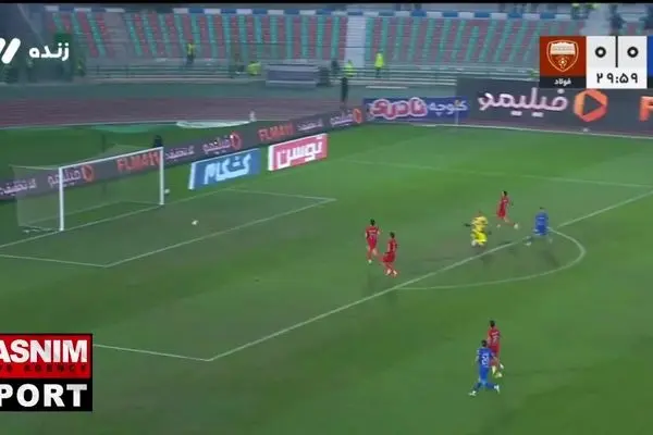 ببینید| گل اول استقلال مقابل فولاد