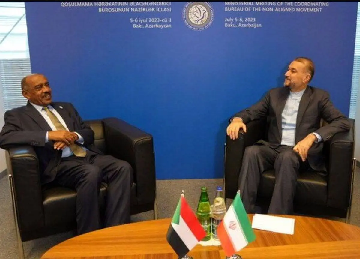 نحوه از سرگیری مناسبات دیپلماتیک سودان و ایران بررسی شد