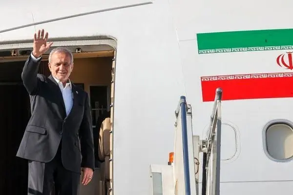 پزشکیان از قزاقستان راهی ترکمنستان شد