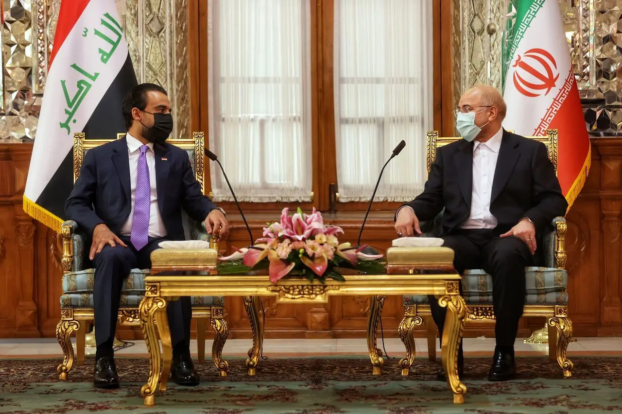 رییس مجلس عراق با قالیباف دیدار کرد