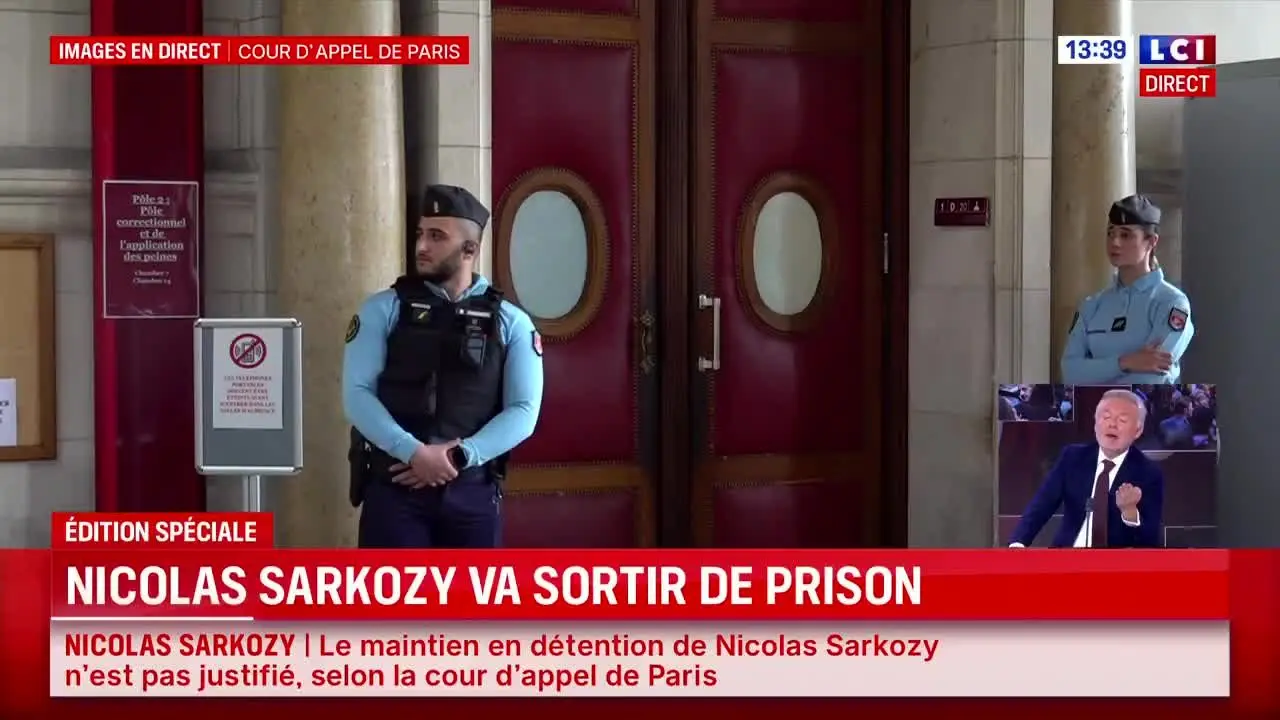 ببینید | سارکوزی با قرار وثیقه ازاد شد