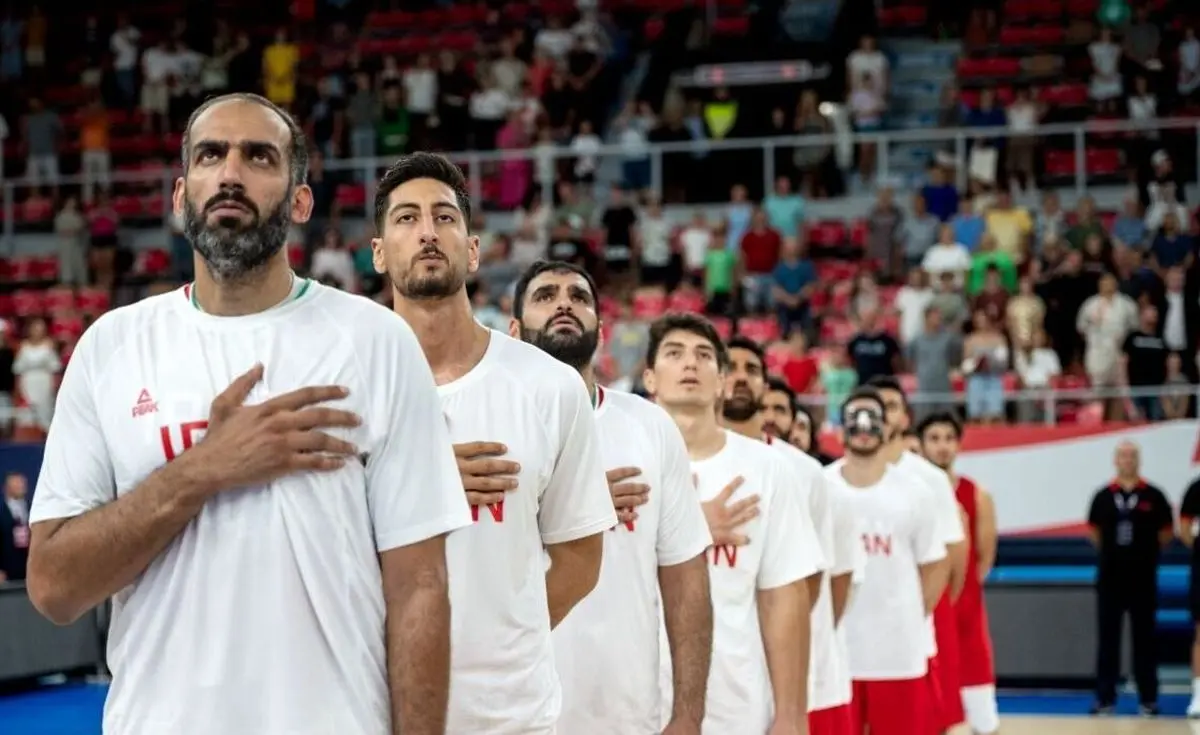 واکنش فدراسیون بسکتبال به نخواندن سرود ایران توسط بازیکنان