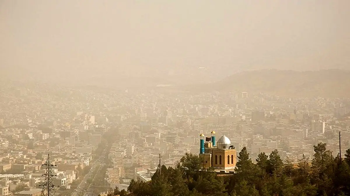 هشدار قرمز در کردستان؛ هوای دو شهر در وضعیت «خطرناک»