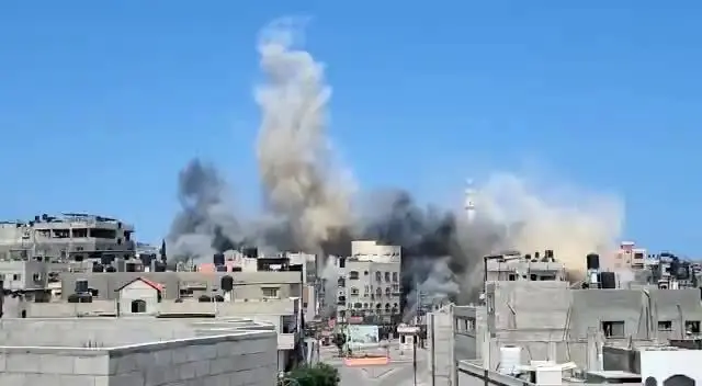 مناطق اسرائیلی دوباره از نوار غزه موشک‌باران شدند + ۲ ویدئو
