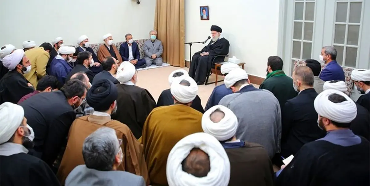دیدار جمعی از مسئولین سازمان تبلیغات اسلامی با رهبر معظم انقلاب