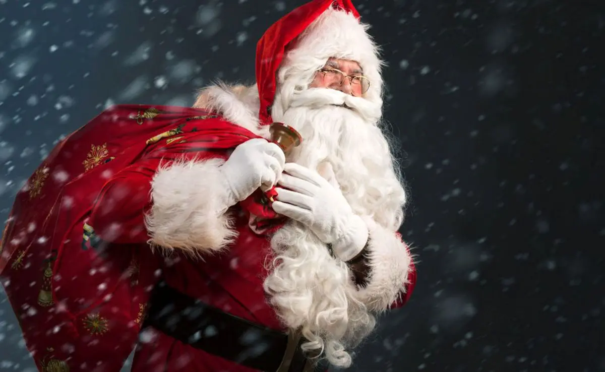 بابانوئل روسی با تانک به مرز اوکراین رفت+ ویدئو