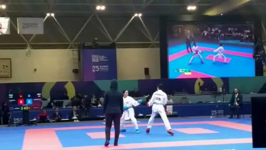 ببینید| پنجمین طلای کاروان ایران در ریاض