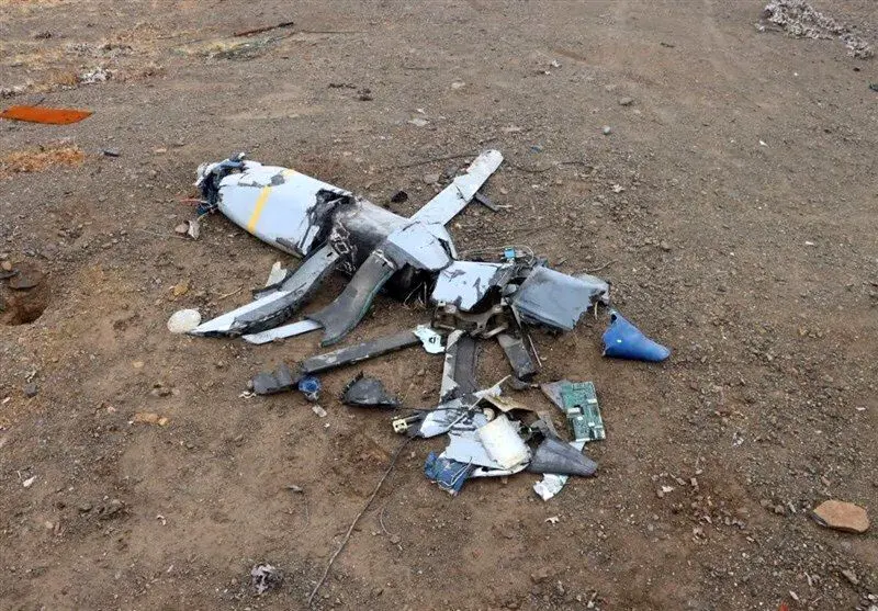 انهدام پهپاد هرمس اسرائیل توسط پدافند ارتش