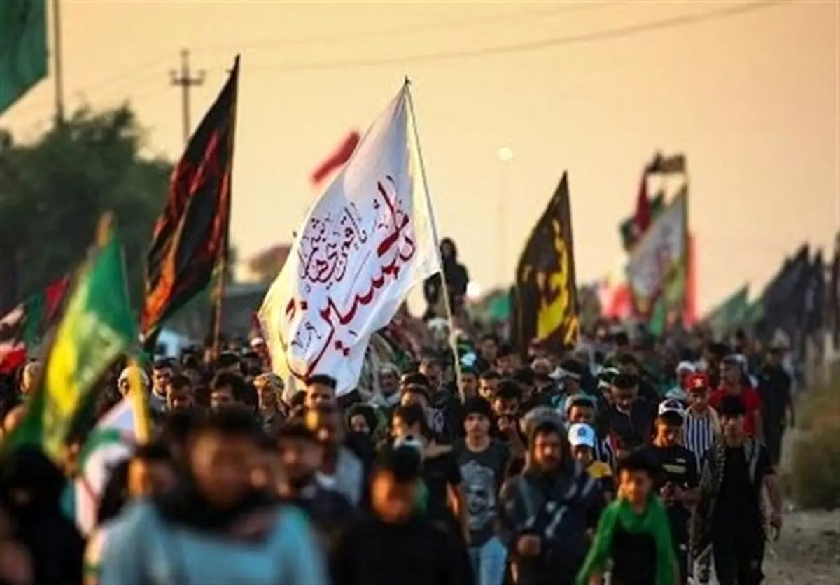 تیپ 110 الحشد الشعبی بخشی از امنیت زائران ایرانی را تامین می‌کند