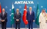 نشست چهارجانبه وزیران خارجه عربستان، ترکیه، پاکستان و مصر در آنتالیا