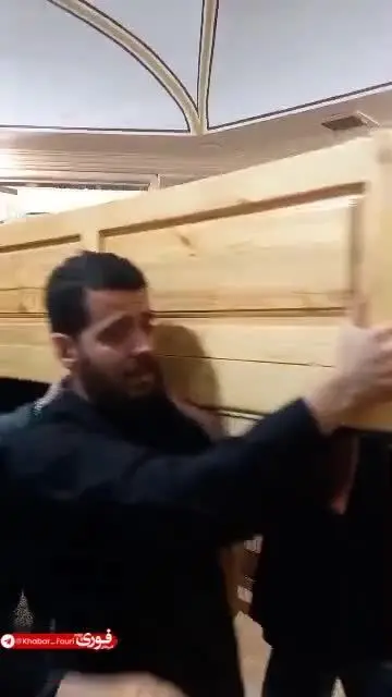 ببینید | اولین تصاویر از مراسم تشییع محمدمهدی صدیقی، فرزند کاظم صدیقی 