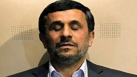 وقتی احمدی نژاد از بهروز وثوقی تمجید می‌کند!