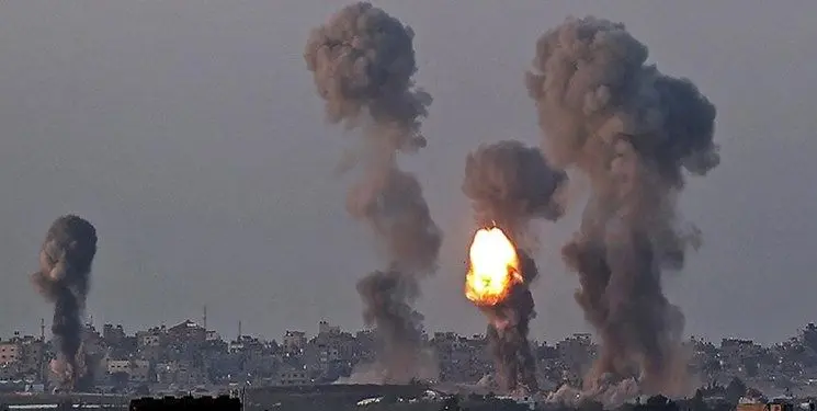 در اولین حمله اسرائیل به غزه از ۱۶ تن بمب و گلوله استفاده شده