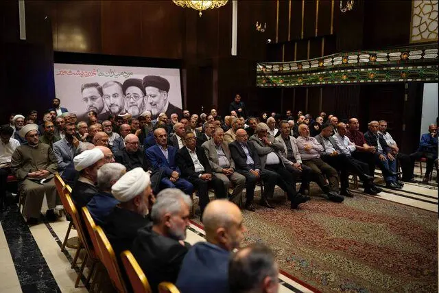 گفت‌وگوی لاریجانی با نخبگان و شخصیت‌های لبنانی و فلسطینی در بیروت