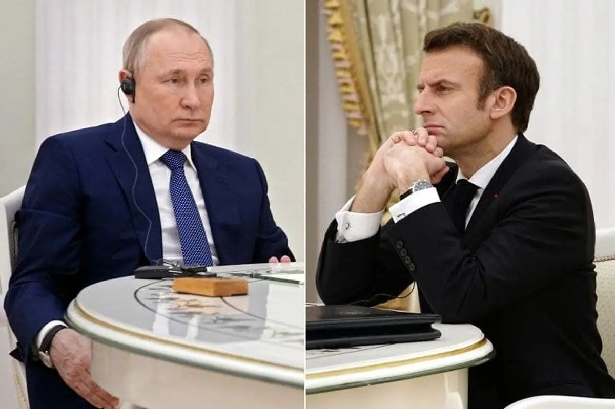 گفت‌وگوی تلفنی ماکرون و پوتین درباره تحولات اوکراین