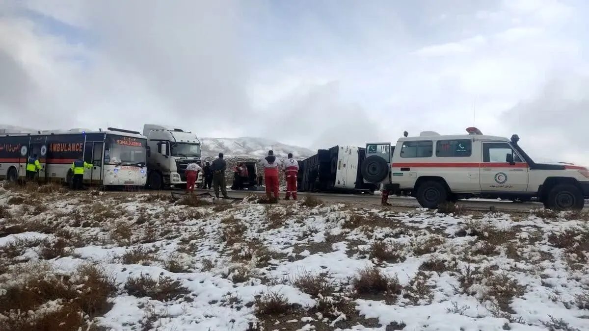 دليجان،حادثه،نفر،محور،اتوبوس،اصفهان،مصدومان،مصدوم،فرماندار