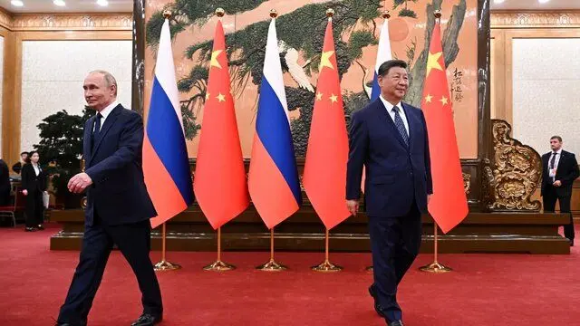 شی در اقامتگاه شخصی‌اش پذیرای پوتین شد