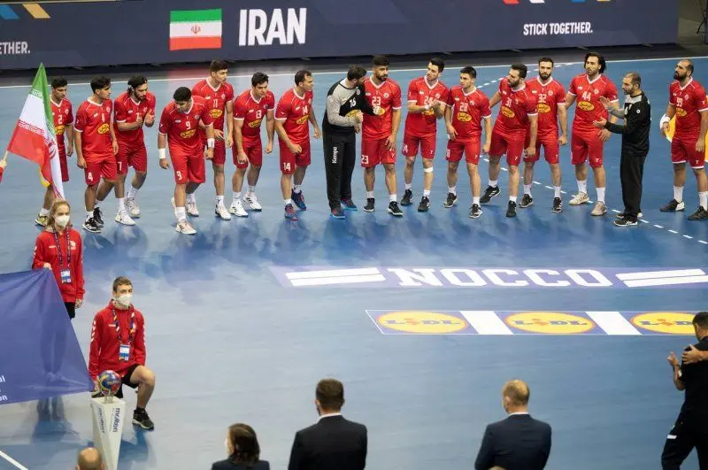 برد بزرگ هندبال ایران برابر شیلی در ثانیه‌های آخر
