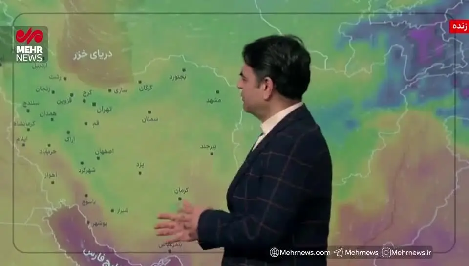 ببینید | ۵ مرکز استان کشور دیشب دمای زیر صفر داشتند