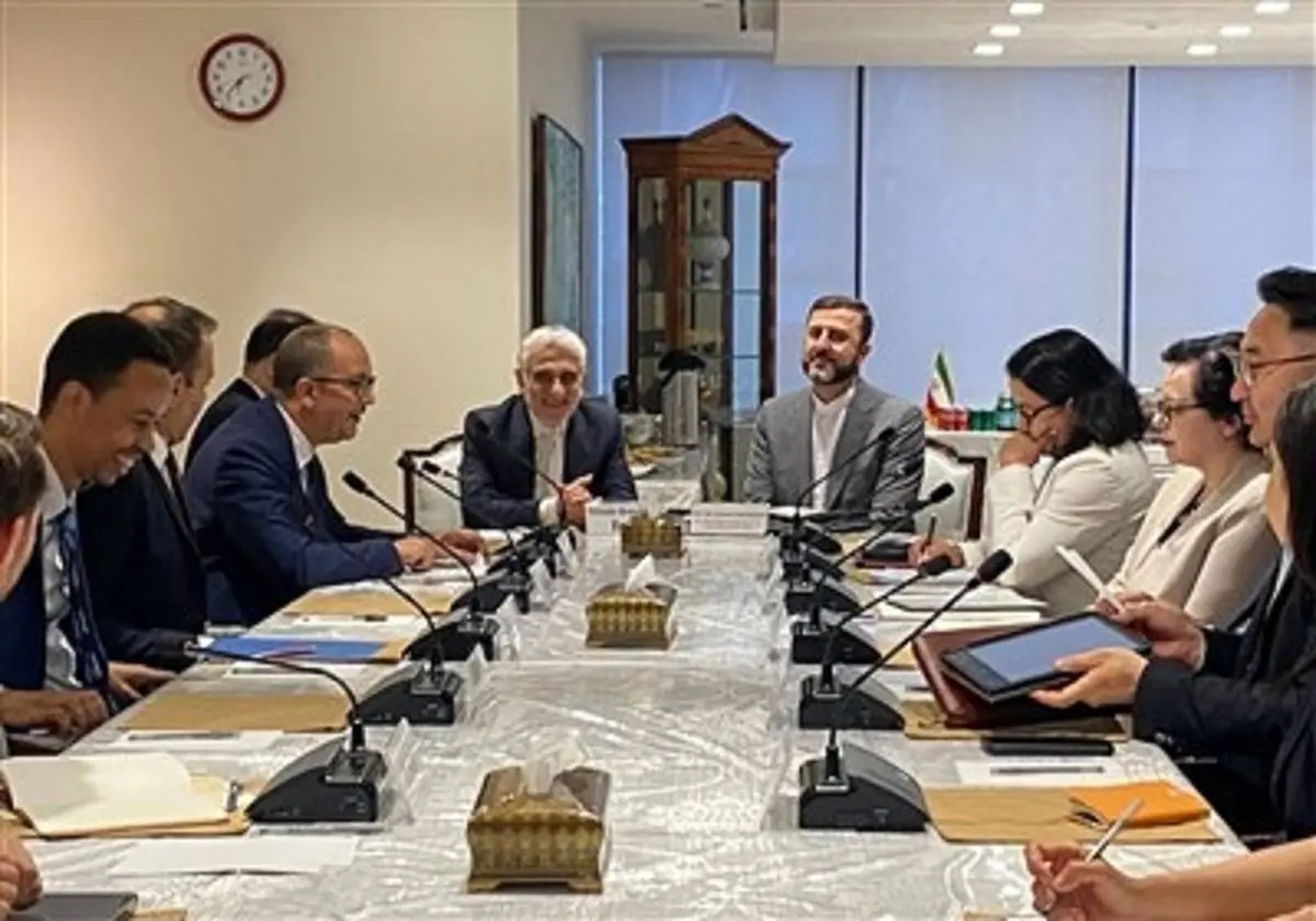 دیدار غریب‌آبادی با ۱۰ عضو غیردائم شورای امنیت