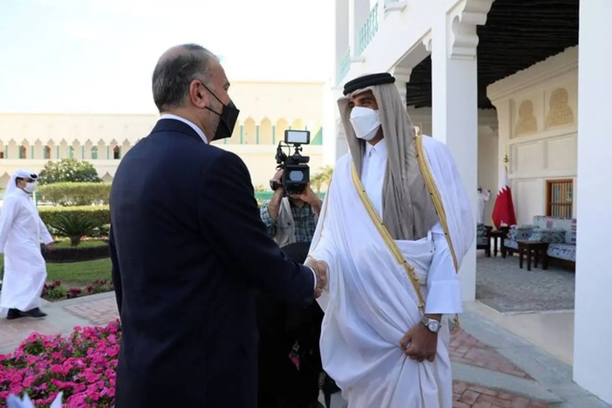پیام امیر قطر به رئیسی