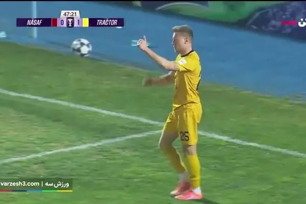 ببینید| خلاصه بازی نسف قارشی مقابل تراکتور