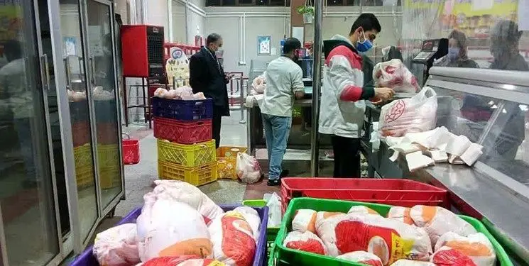 گوشت مرغ گرم تنظیم بازار در میادین 26600 تومان شد