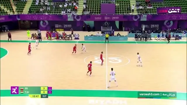 ببینید| خلاصه فوتسال ایران مقابل تاجیکستان