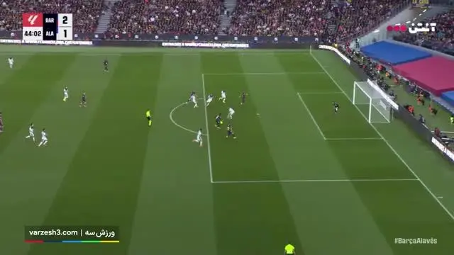 ببینید| خلاصه بازی بارسلونا مقابل آلاوس