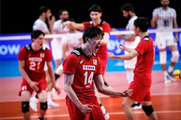 ژاپن جایگاه والیبال ایران را گرفت