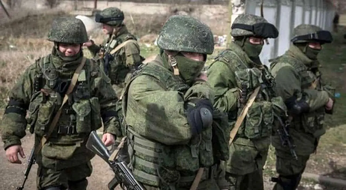 مواضع دفاعی روسیه در امتداد خط مقدم جبهه اوکراین