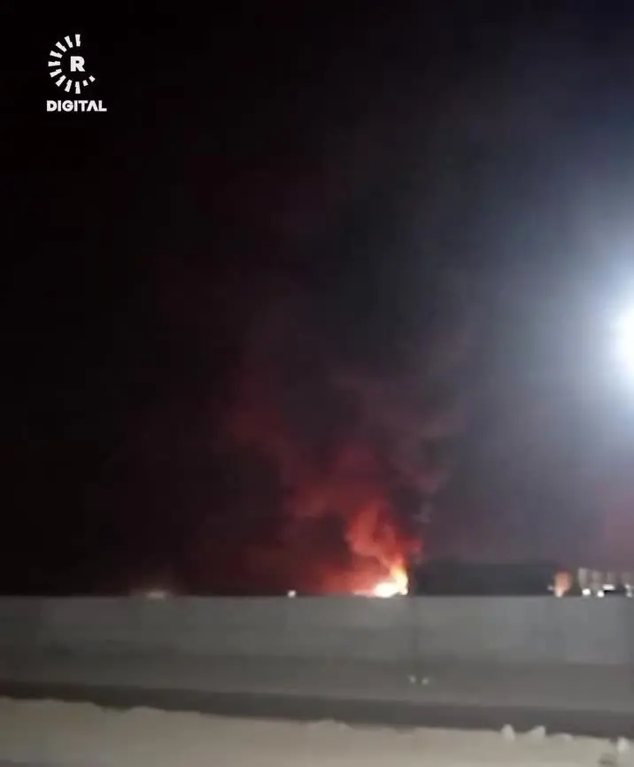 ببینید| انفجار در یکی از پالایشگاه‌های اربیل