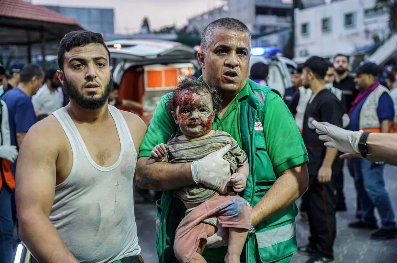 آوارگی 123 هزار فلسطینی ساکن نوار غزه بعد از بمباران اسرائیل
